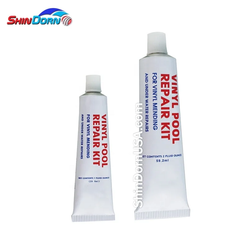 High quality inflatable glue for vinyl pvc boat repair kit, inflatable repair kit