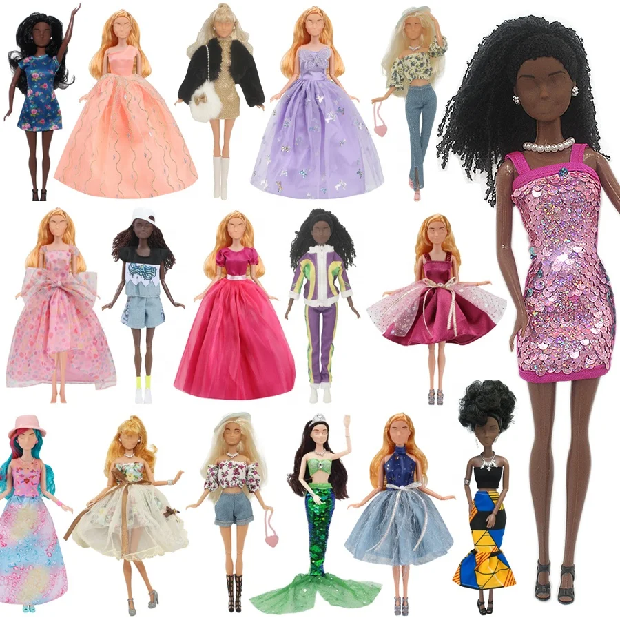 Popular 30 cm Fashion Girl Doll Toys for Kids Gifts Wholesale Babi Joint Doll Pretend Game Play House Kits
