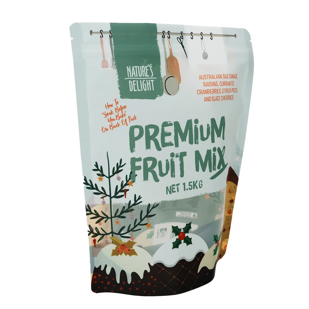 Various styles of customized printed bean rice popcorn gingerbread snack waterproof plastic stand-up bags with brand logo