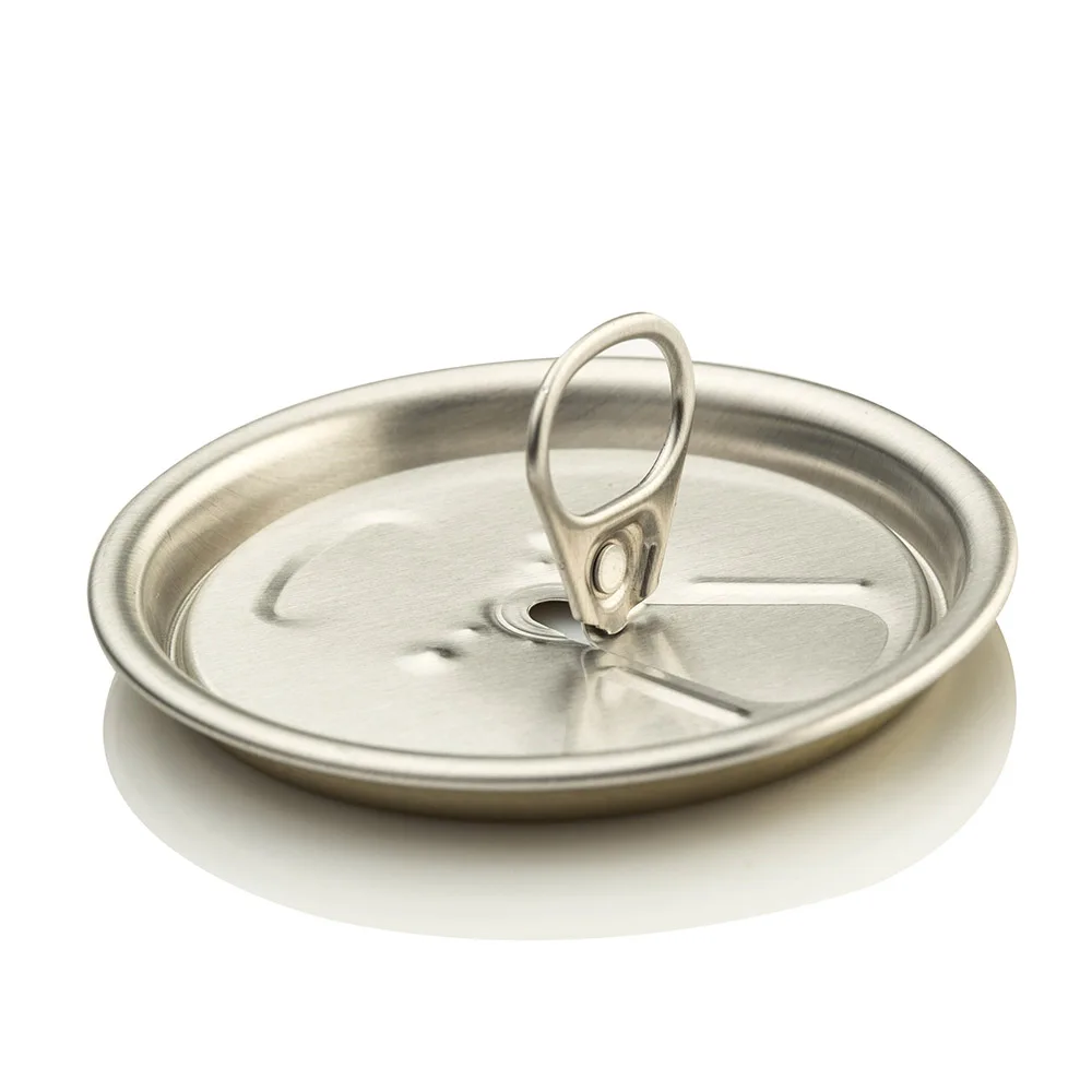 206RPT 57 мм Крышка для сока напитков Легко открывающаяся крышка кофе банка