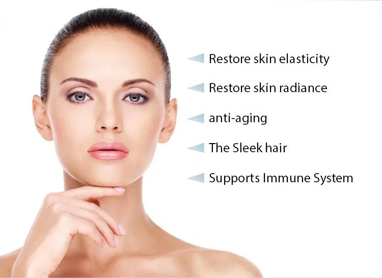 Gotobeauty collagen supplements for younger looking face  Skin whitening -aging collagen