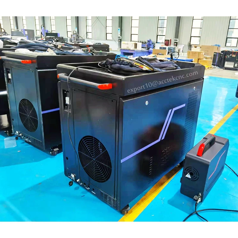 Acctek Handheld Laser Cleaner 1500w 2000w 3000w Rust Laser Cleaning for Metal Surface Clean