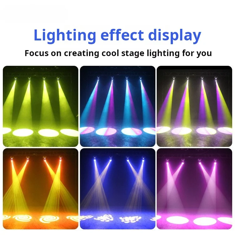 Ktv Private Room Smart Beam Light Moving Head Wedding Led Dyeing Pattern Bar Stage Light