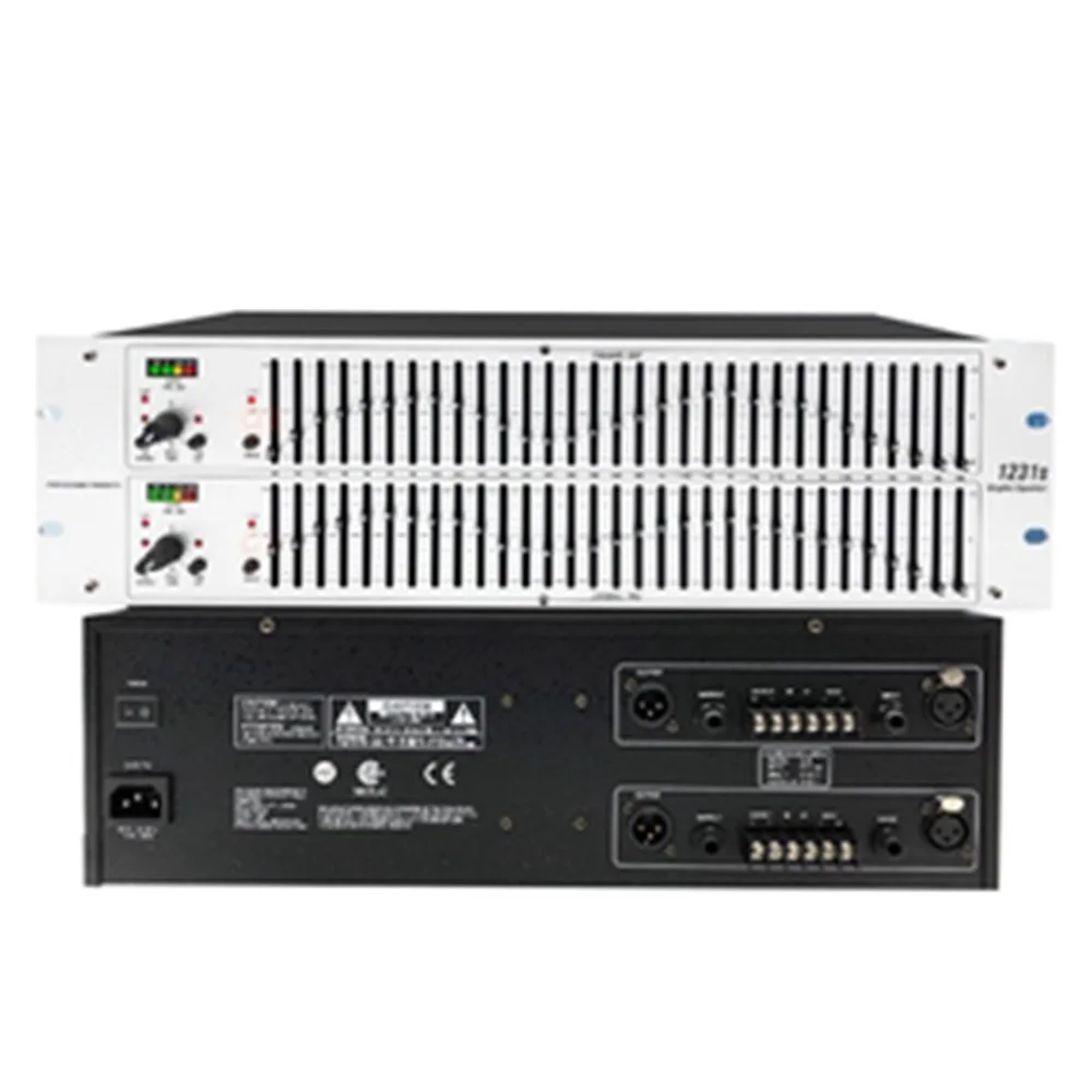 dbx 1231S dbx1231S dual channel 3U 31 band karaoke 1231S audio peripheral equalizer for audio equipment system