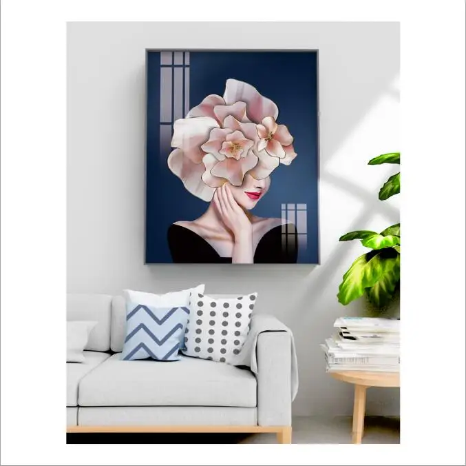 5D Diamond art women Cabin Scenic Diamond Embroidery Full Drill Cross Stitch Wall Art Diamond Painting