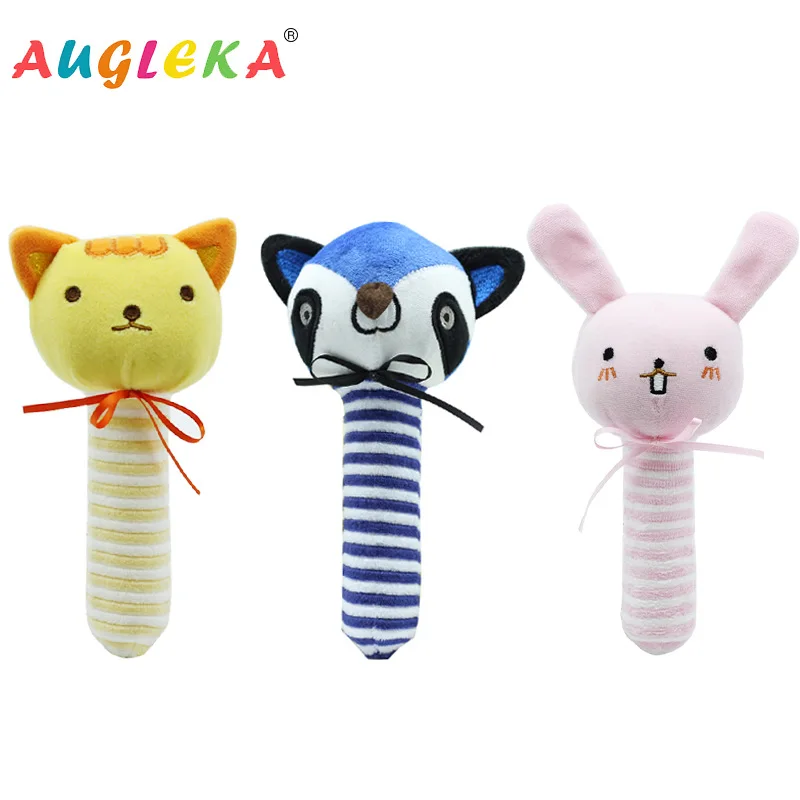 AUGLEKA Baby Toy Present Gift 5 pcs set Butterfly Wrist Rattles Foot Finder Rattle Sock for Newborn Infant Babies Boy Girl