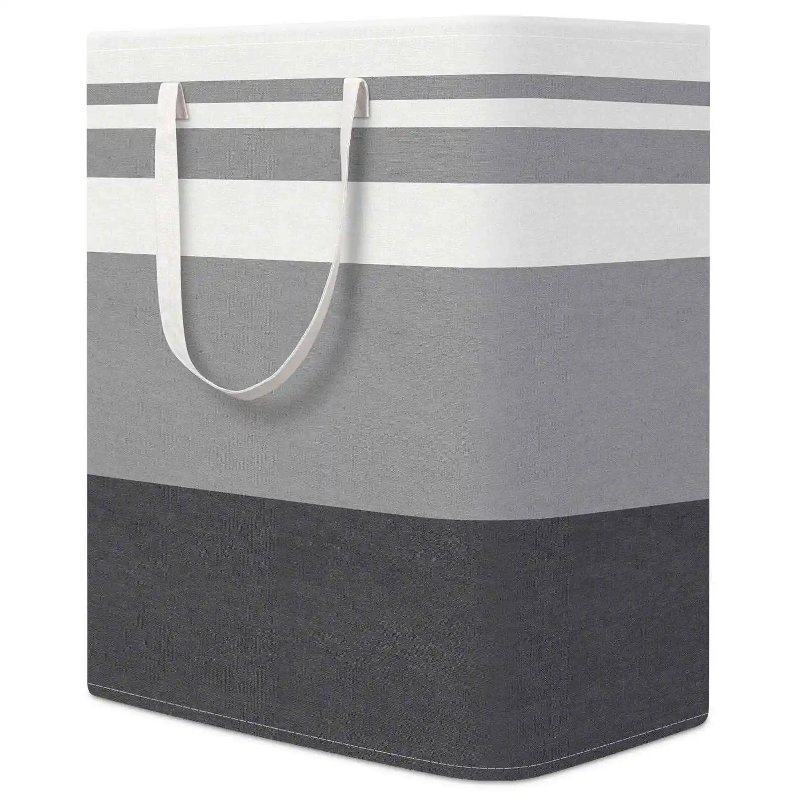 Large Laundry Basket, Waterproof, Freestanding Laundry Hamper, Collapsible Tall Clothes Hamper with Extended Handles