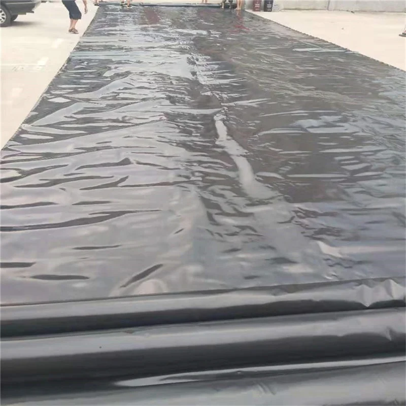 Подкладка для рыбной фермы, Тайланд, продажа, подкладка для пруда, подкладка для пруда из полиэтилена высокой плотности, водостойкий мембранный биогазовый реактор, черный геомембран