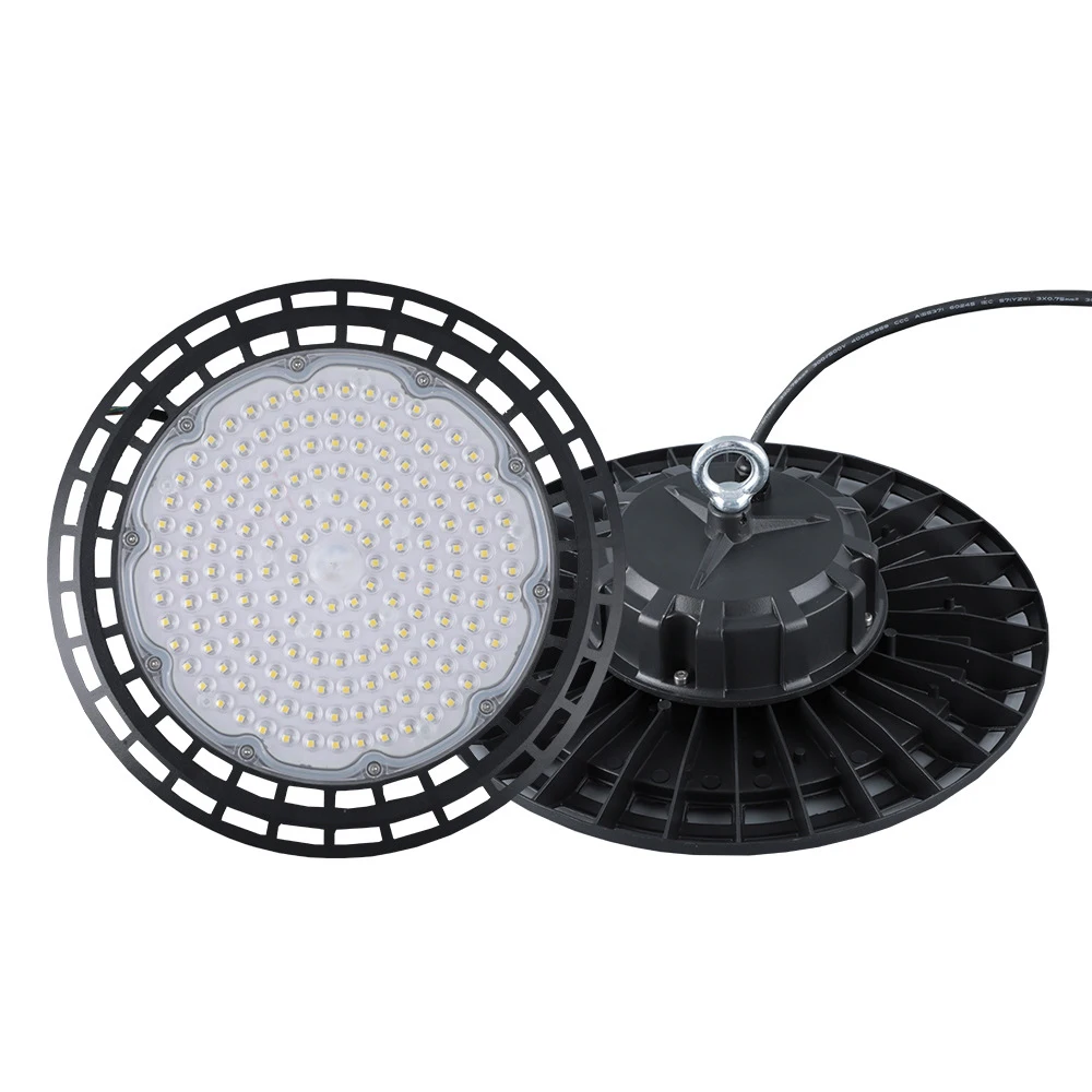 China factory IP65 LED lights 150w 200w led ufo high bay light for warehouse