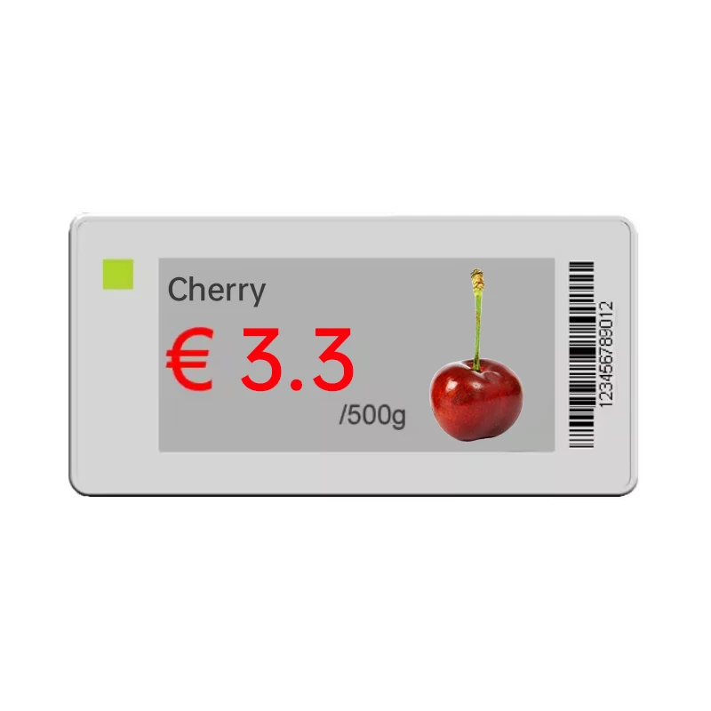 Smart e ink display 2.13 inch esl with cloud system supermarkets price control retail stores price tag management