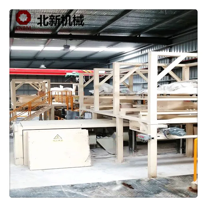 automatic gypsum powder making machine production line manufacturer Fast delivery time and good manufacturing quality in China