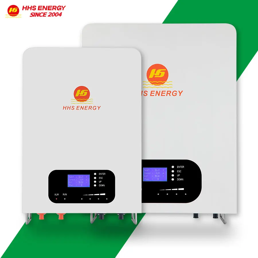 light weight type wall mounted battery household back up 48v 200ah 100ah wall-mount battery