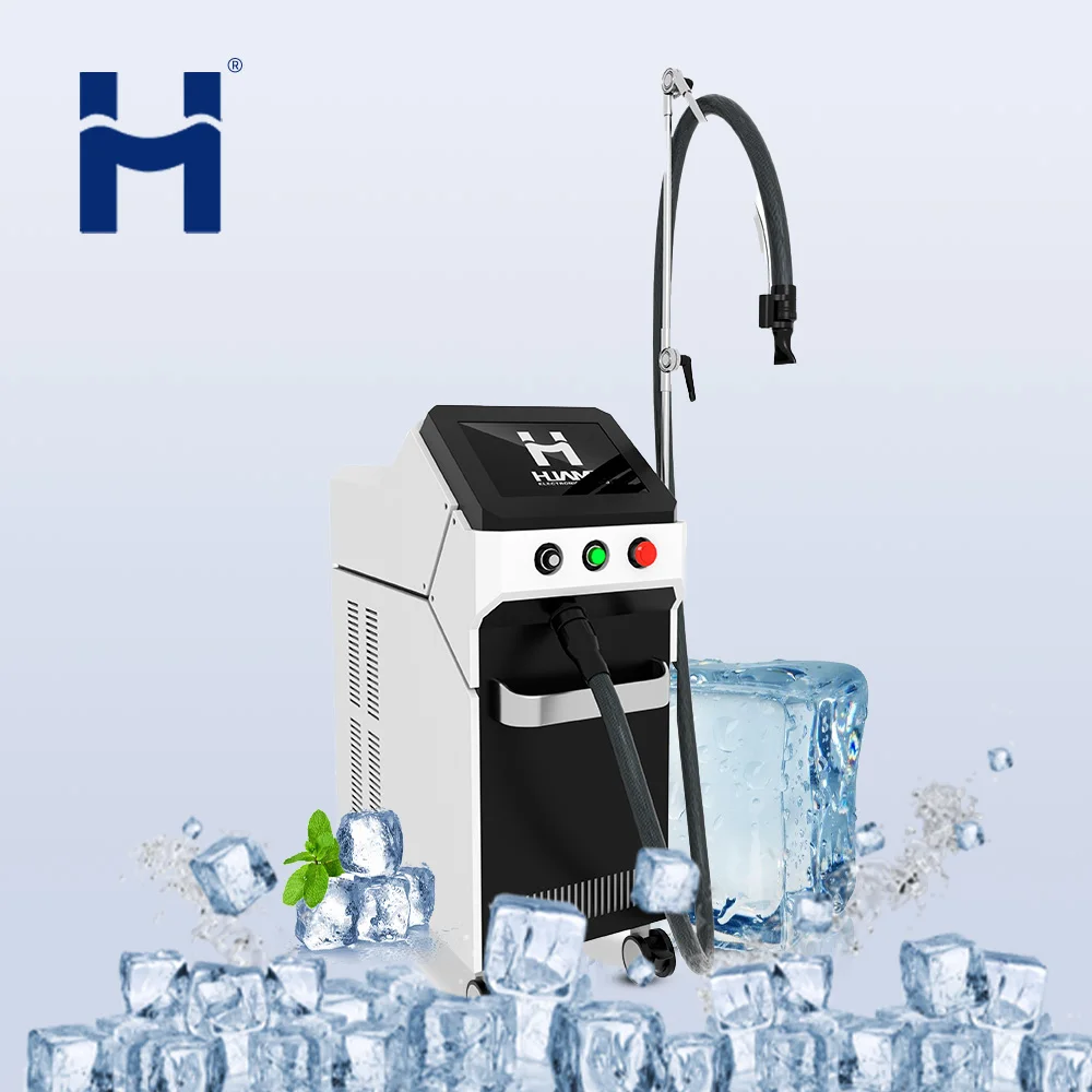 Professional zimmer cryo skin cold air cooler Air cooling Device cryotherapy for skin pain relief during laser treatment