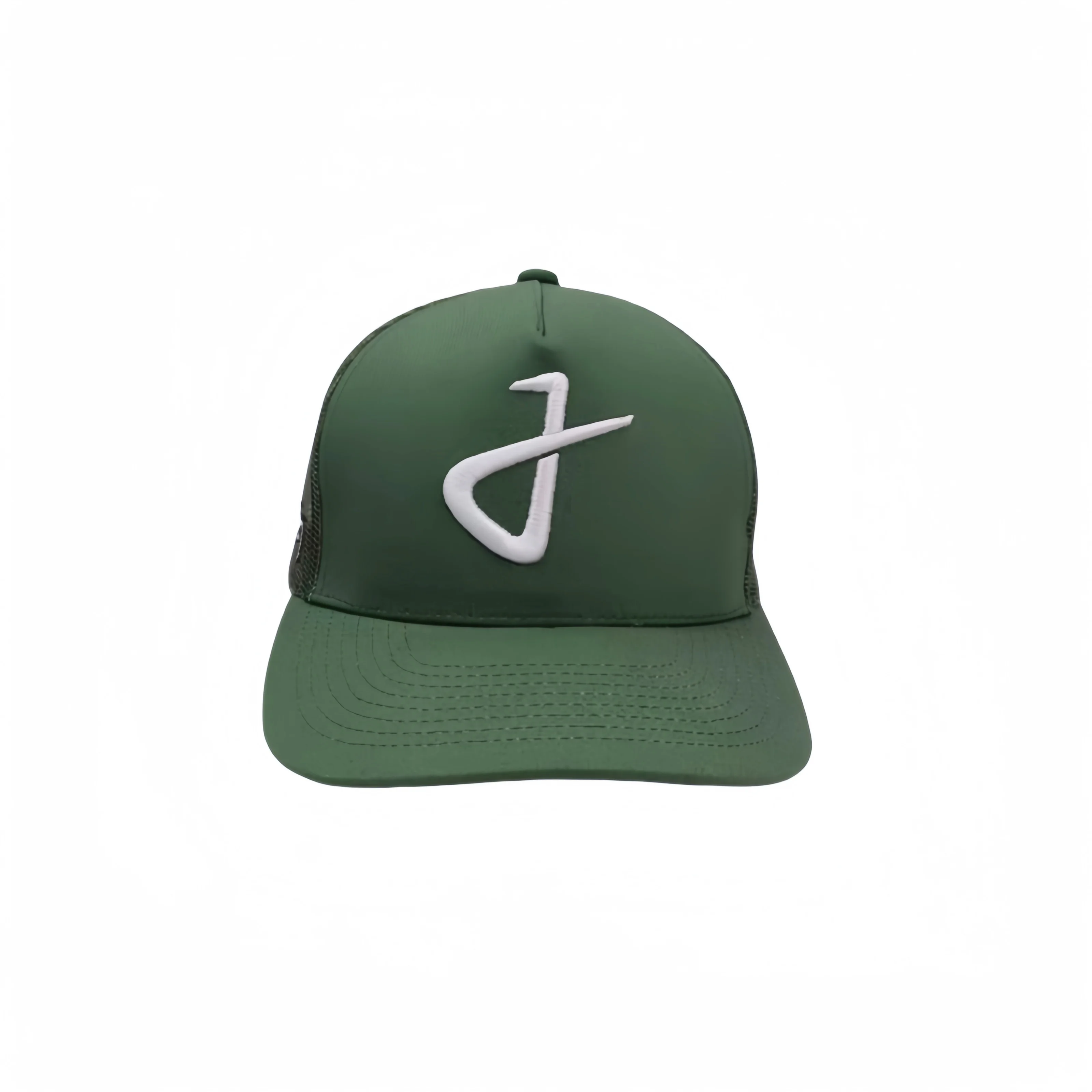 Custom Cotton High Quality Embroidery Logo 6-Panel Mesh Men Dobby Checked Dot Overdyed Ripped Denim Wholesale Sport Trucker Cap