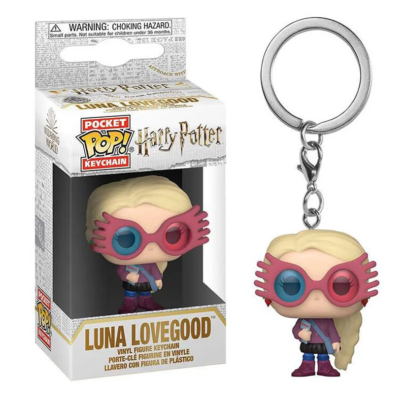 Pocket Pop Keychain Potter Luna Lovegood Action Figure Harry Keychain Toys
