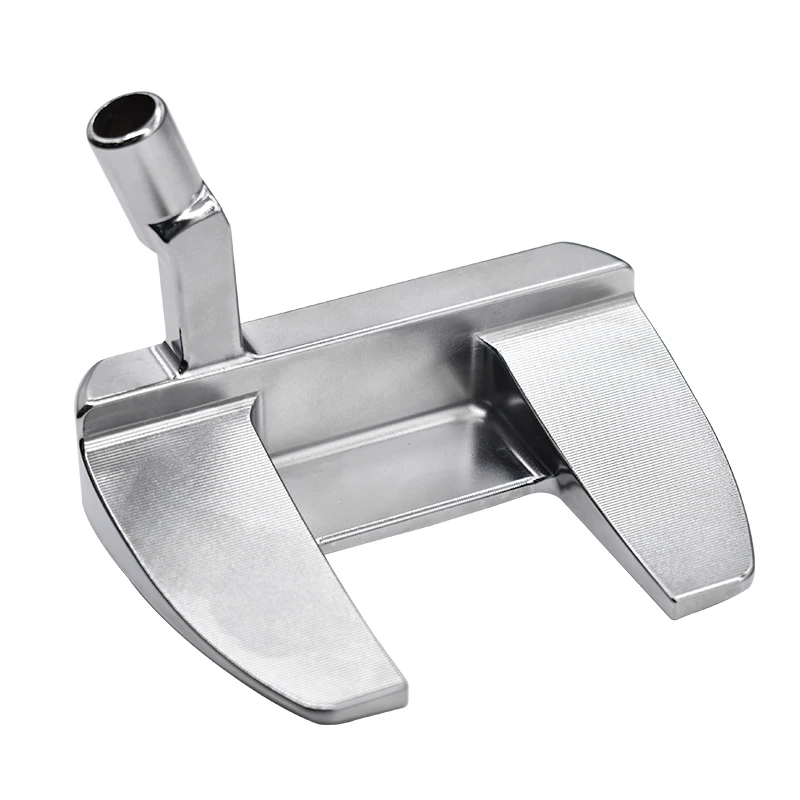 Xiamen Jasbao Factory Custom Logo Golf  Putter Mallet CNC Milled Right Hand Golf  Putter Head  Zinc Aluminum Alloy Golf  Putters