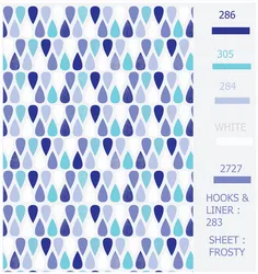 2022 hot sold customized logo printed PEVA shower curtains used in bathroom