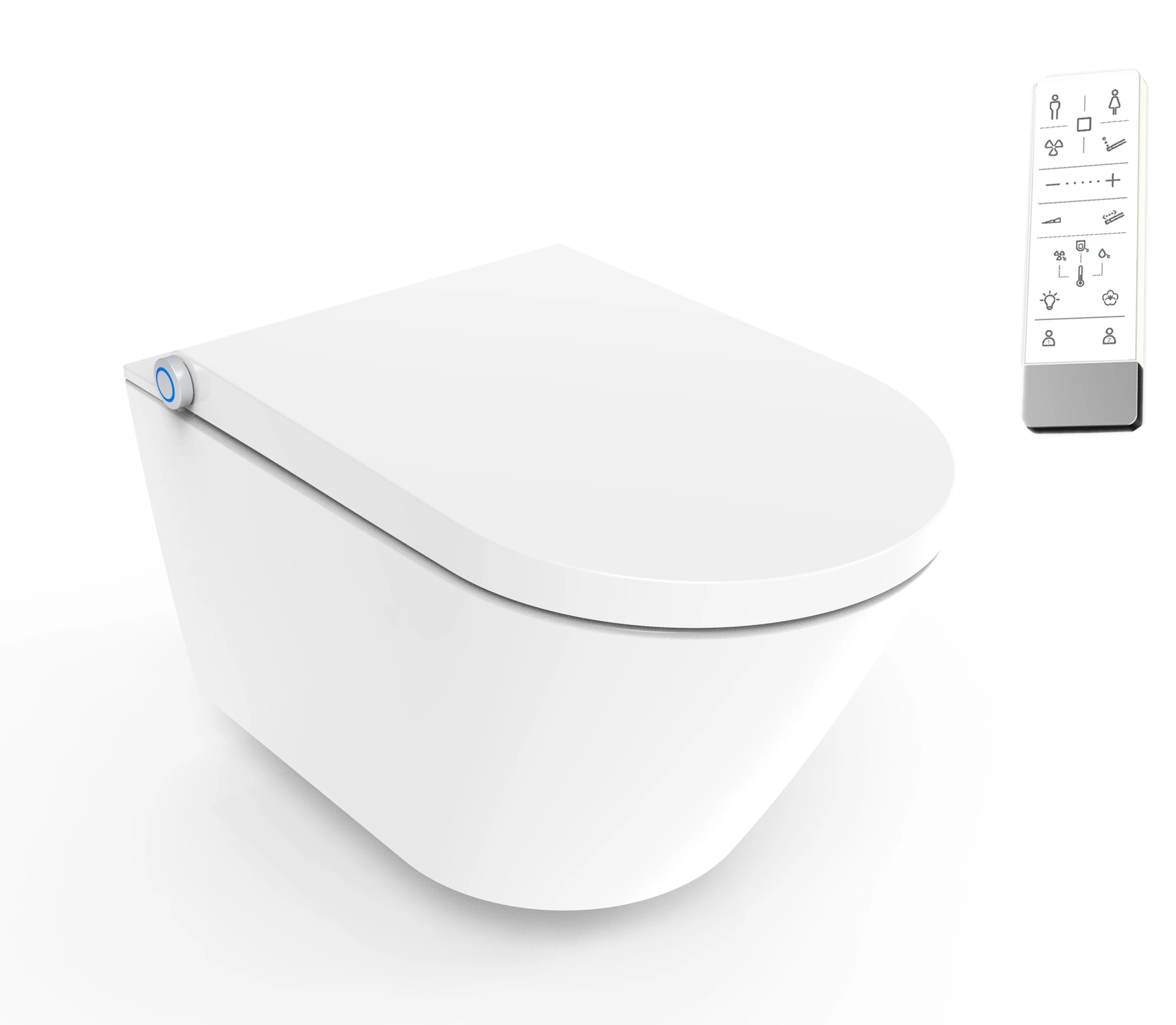 Innovative great price smart toilet bidet powerful function wall hung shower toilet intelligent toilet seat