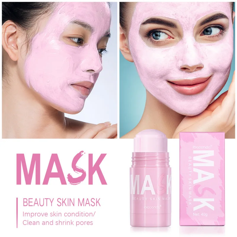 New Rose Solid Mask to shrink pores and moisturize Moisturizing smear cleansing mask