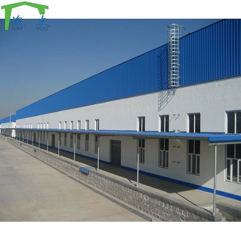 Easy Build Steel Structure Warehouse Construction Material Commercial Workshop Prefabricated Agriculture Barn Building Workshop