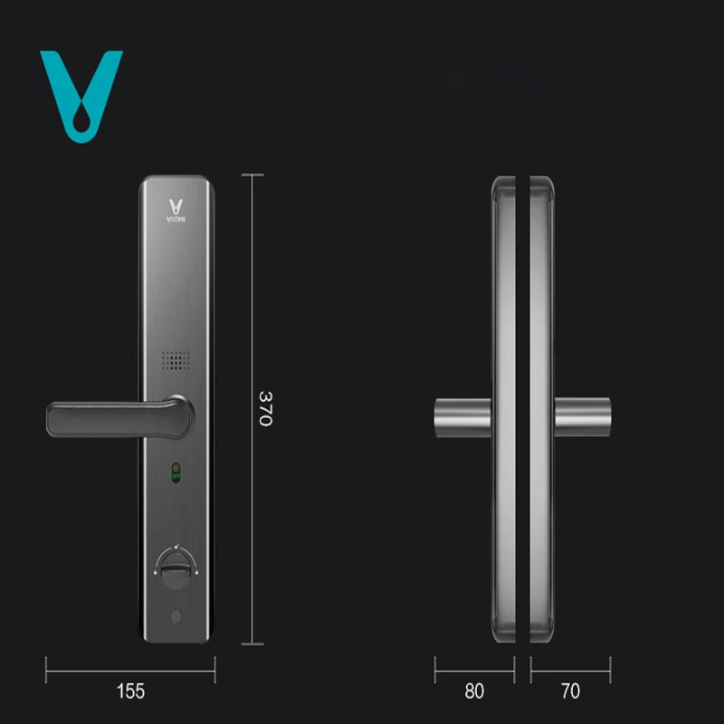 Youpin Viomi Internet Smart Door Lock Link ZigBee Version Biometric Fingerprint Smart Lock Password Keyless Door Lock