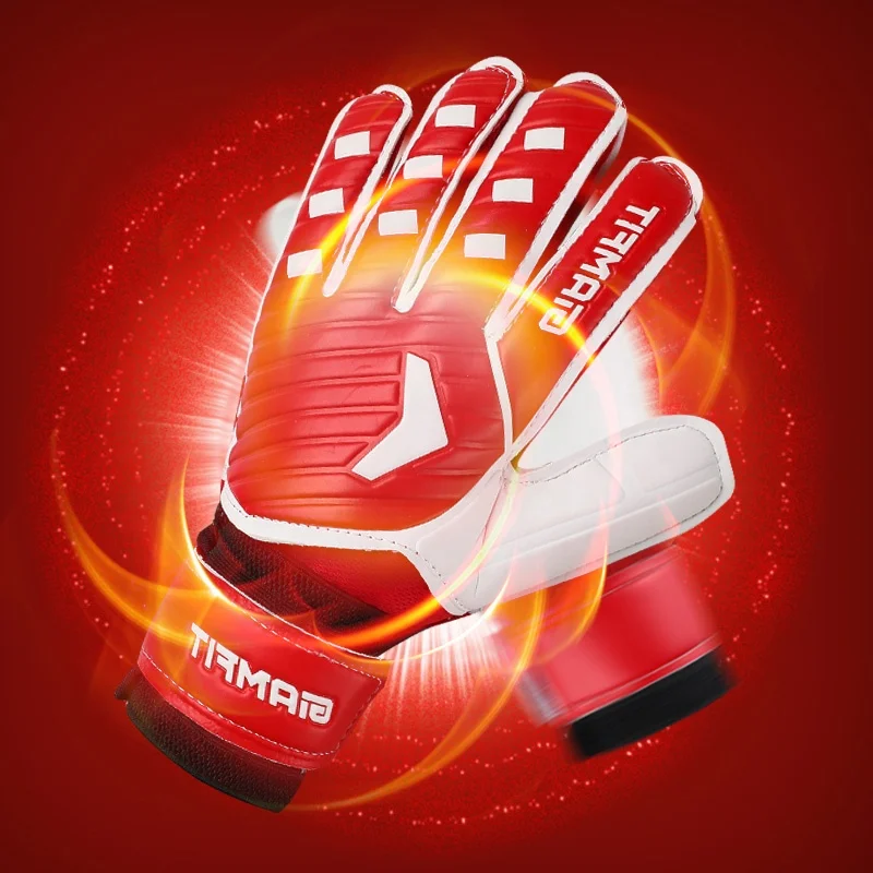 Wholesale Professional Football Goalkeeper Gloves With Strong Protection Finger Guard Latex Soccer Goalkeeper Gloves For Kids