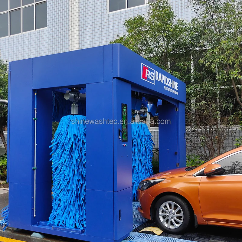 Shinewash Электрический привод сквозь Роликовые Машины Для Мойки автомобиля автоматическая машина высокого давления/Оборудование для мойки