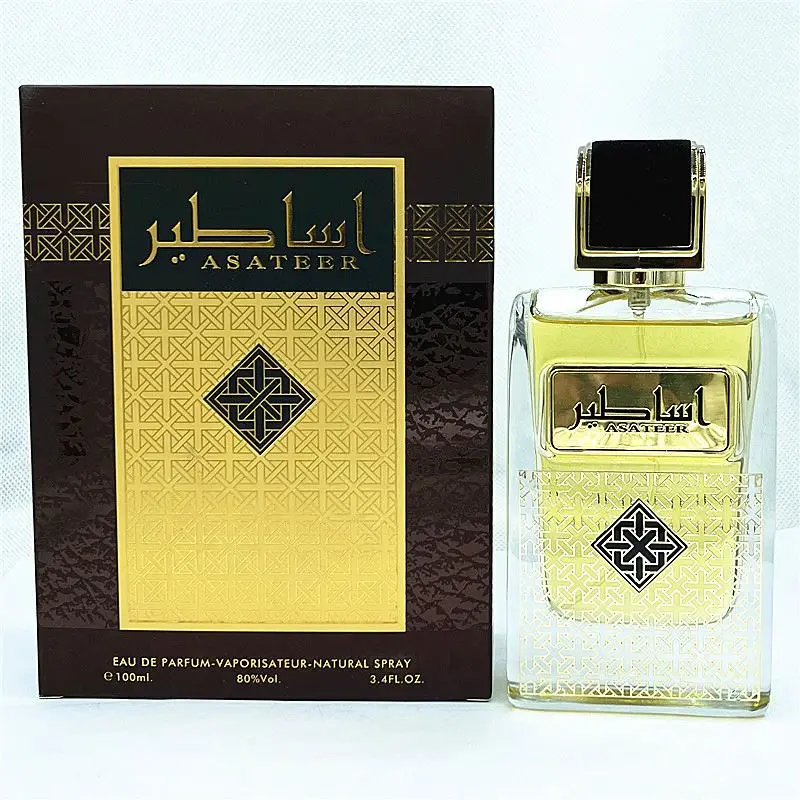 Wholesale Hot Selling Asateer Arabian Middle East Dubai Oriental Blend Temperament Perfume For Men And Women Eau De Parfum