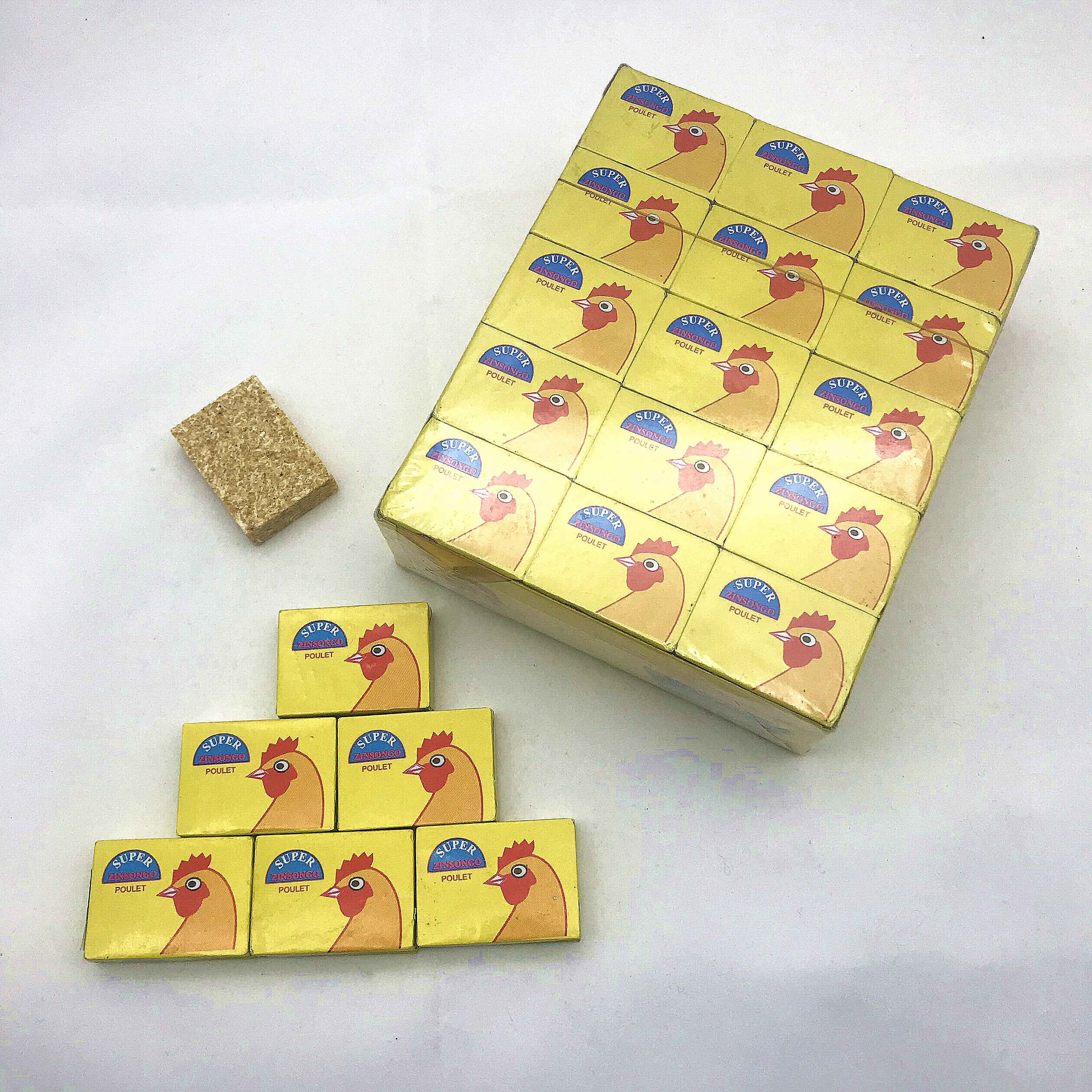 Cheap Price 4G 10g Chicken Stock Cubes Organic Beef Shrimp Bouillon Powder Seasoning For Halal African Muslim Food Cooking