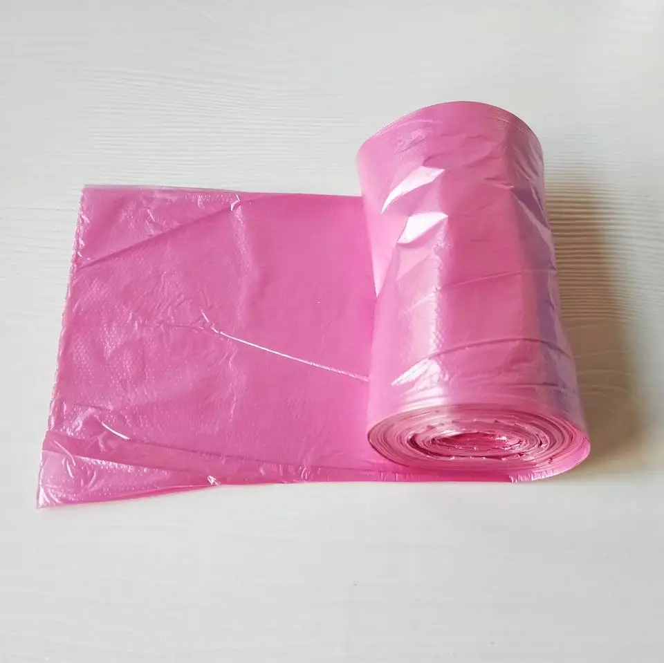 cheap biodegradable plastic recycled garbage bag on roll