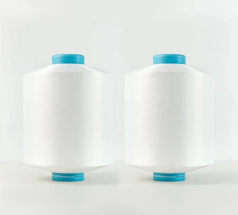 
High Elasticity Raw White Dty Yarn Recycled Yarn 100% Polyester Yarn 