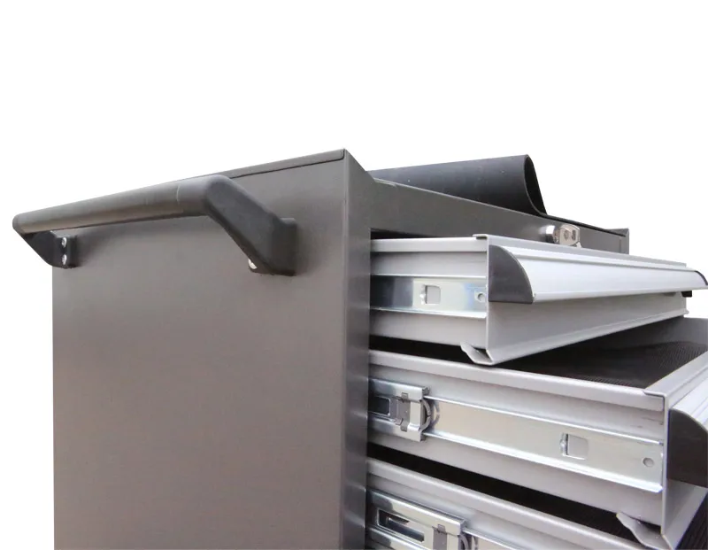 Wholesale Professional Tool Chest Roller Cabinet Six Drawer Tool Trolley with Wheels & Brake