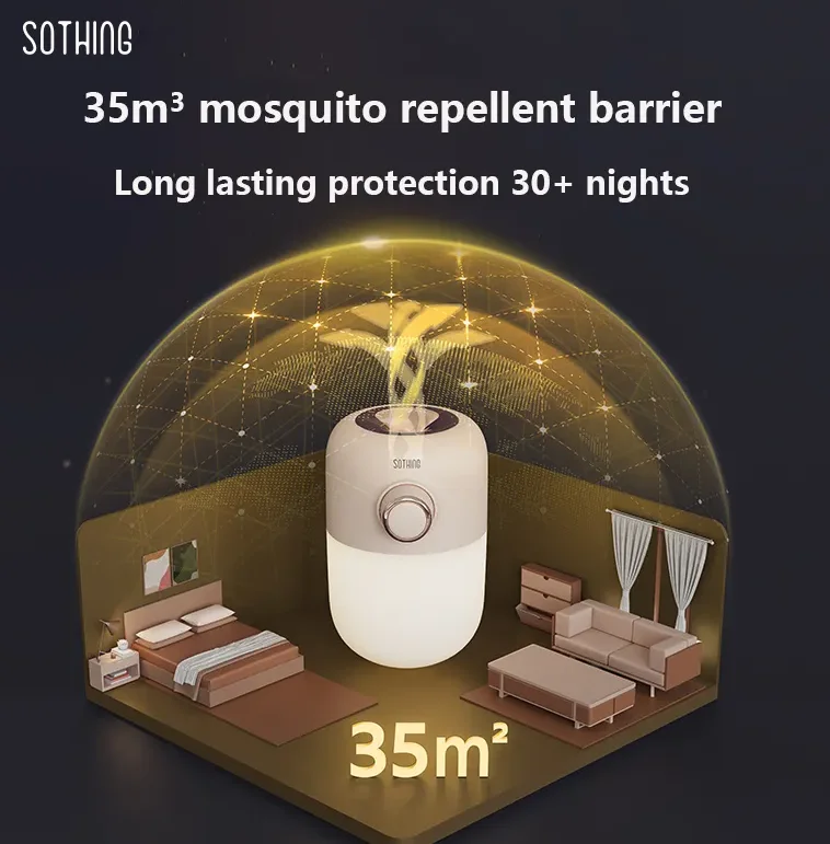 Daren Electrothermal aromatherapy soothing indoor mosquito repellent night light