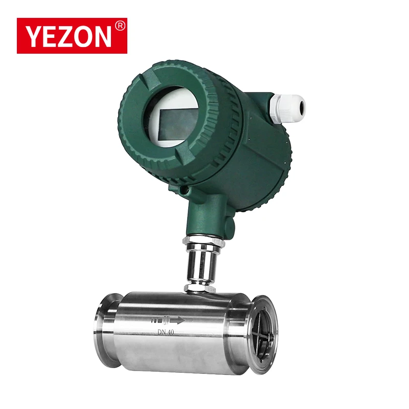 Flowmeter Measure Liquid Gas turbine Flow Meter analog 4-20mA flowmeter