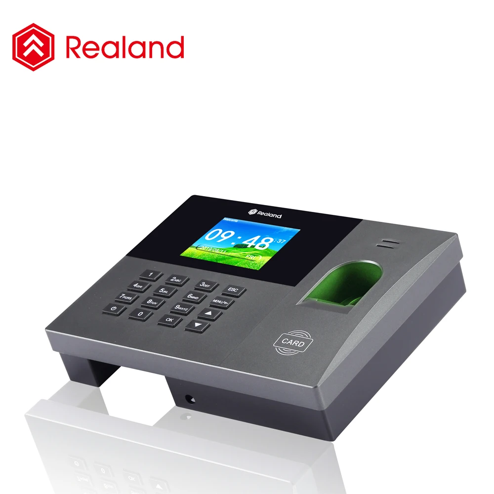 Realand A-L315 Biometric Fingerprint Time Scanner Recorder Smart Fingerprint Time Attendance System Machine For Office