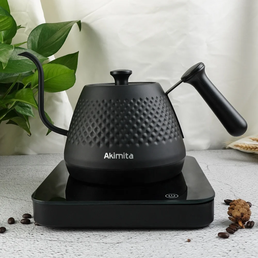 Digital Variable Temperature Control Stainless Steel Gooseneck Electric Kettle Pour Over Drip Coffee Pot