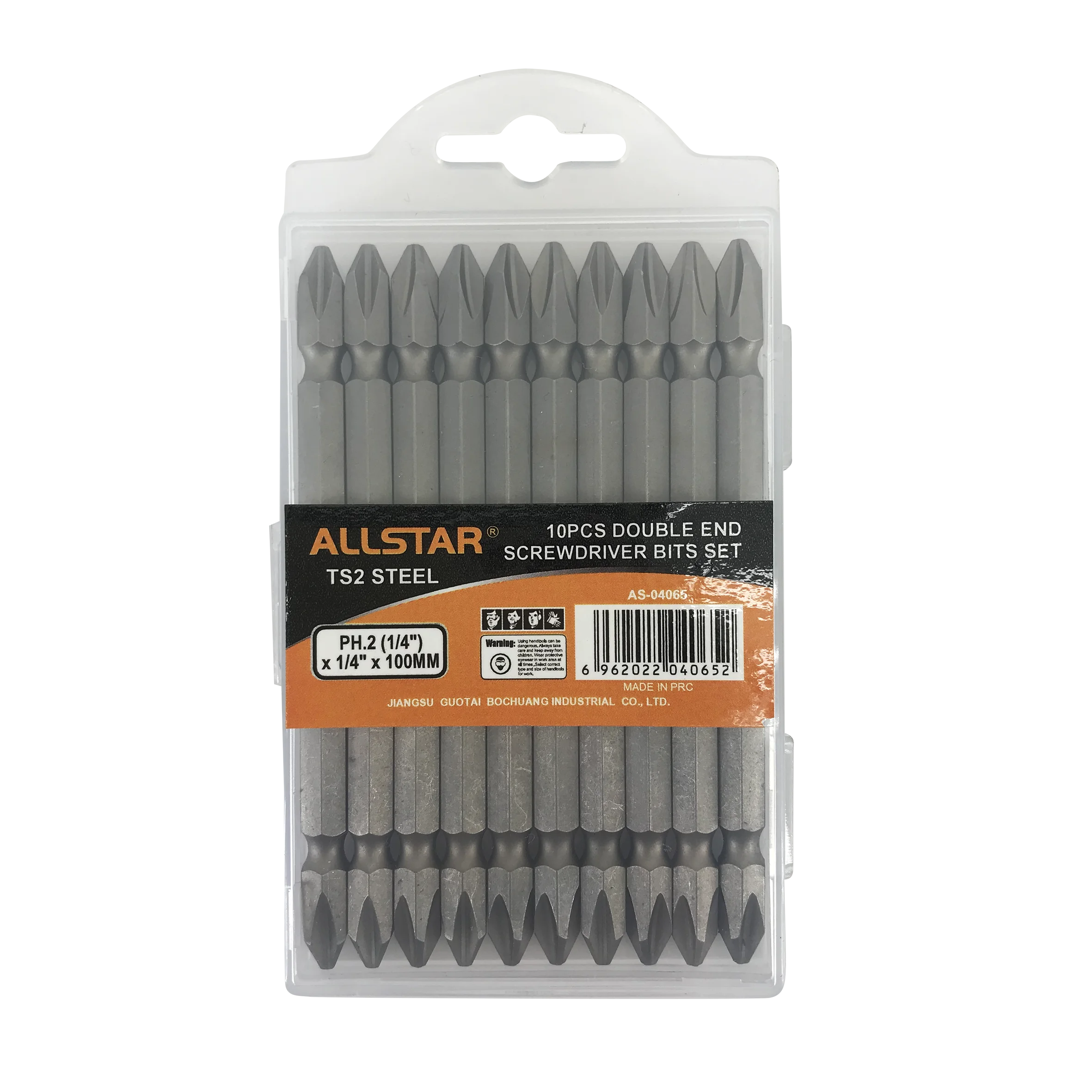 All Star Factory Direct Sale S2 Material 10Pcs Double End Screwdriver Bits Set S2 Nut Screw Driver Tool Sets