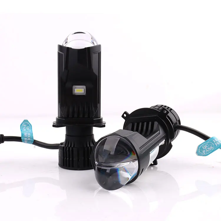 Автомобильная система освещения мини-H4 светодиодная проекционная линза 16000 лм 150 Вт яркая фара проектор