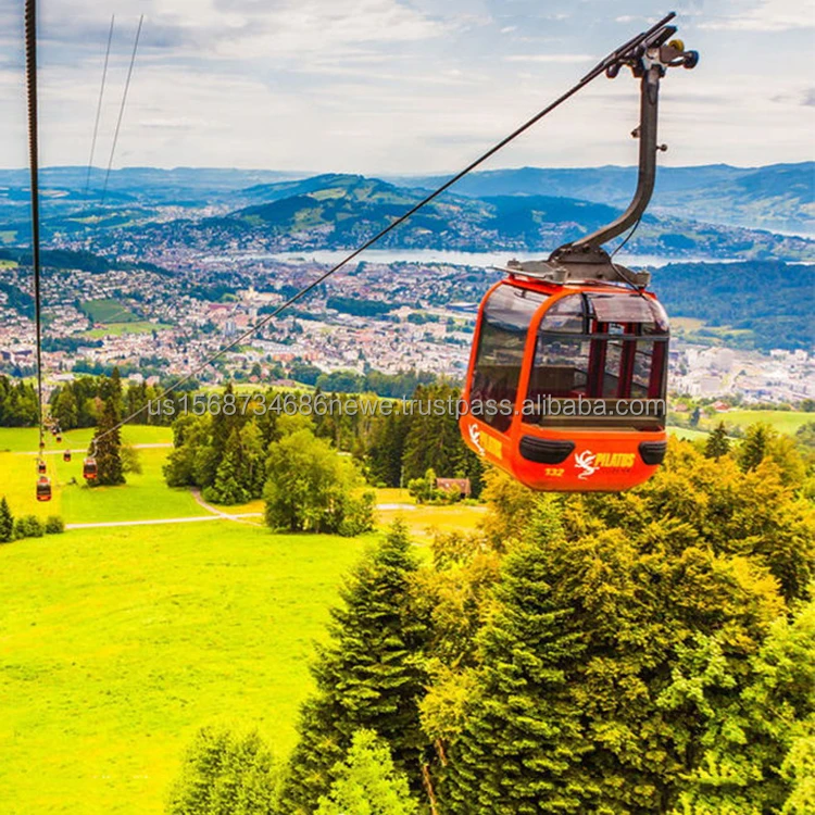 Manufacturer of Four-Person and Two-Person Cabins Cable Car Ropeway Equipment for Skiing and Sightseeing Tours