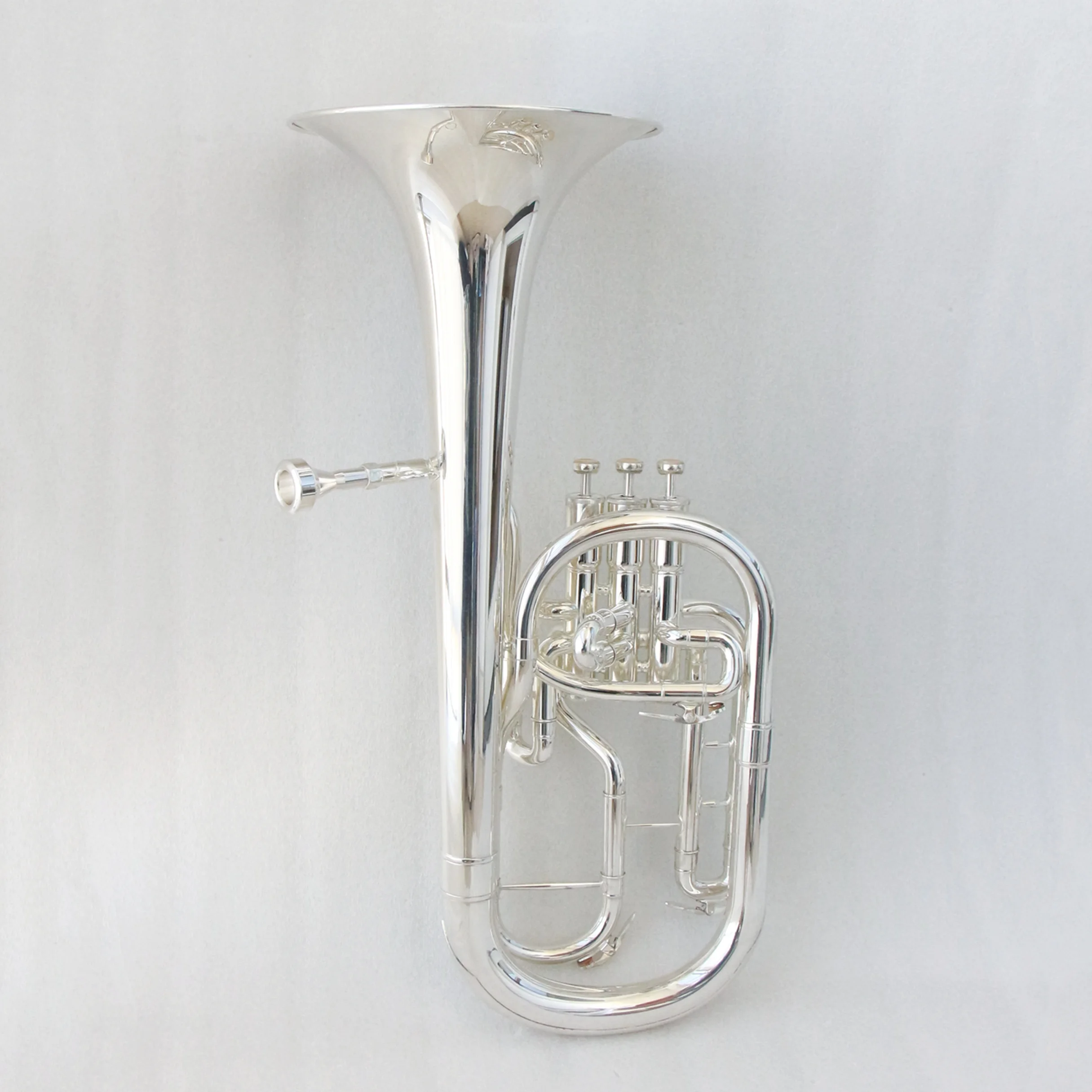 Copy famous brand high quality economical price tenor horn silver plated alto horn