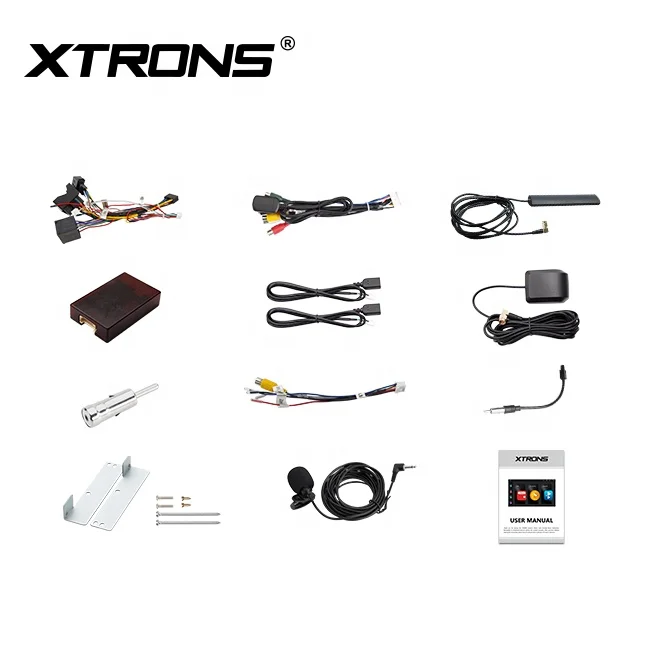 XTRONS 1 din 9 inch capacitive touch screen car stereo android for BMW E46 with dual WiFi gps navigation
