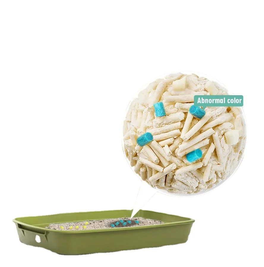 Hot Selling 100% Eco-Friendly Crushed Tofu Cat Litter ph Color Clumping Tofu Cat Litter ph test