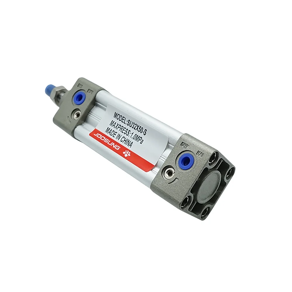 Su50*100 Series Air Standard Pneumatic Cylinder With Double Acting Pneumatic Cylinder Air Compressor Cylinder