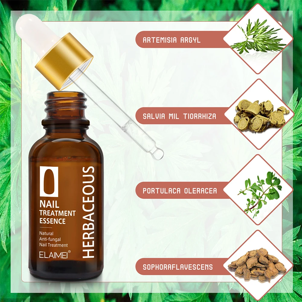 Hot Selling Natural Anti fungal Nail Repairing Essence Serum Treatment