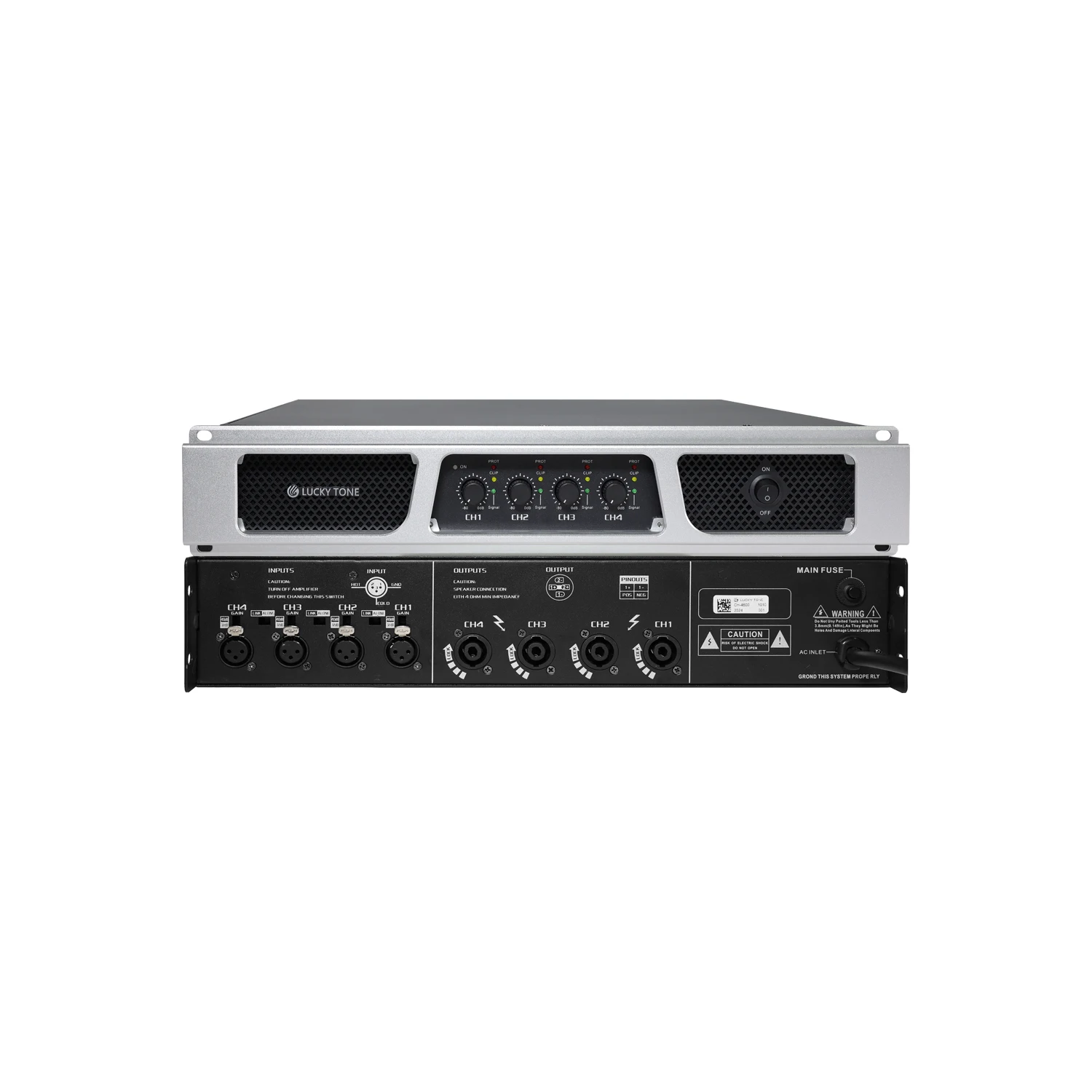 M новый высококачественный 4-канальный усилитель мощности класса TD 4x800 Вт 8 Ом 2U Профессиональные аудио усилители