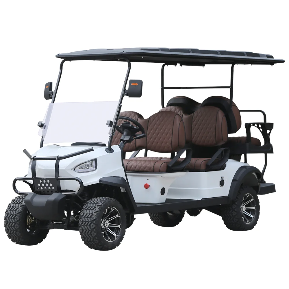 Innovative Products Canada Top Golf Cart 4 Wheel Travel Electric Grocery 4 Seater Sightseeing Scooter Golf Cart For Sale