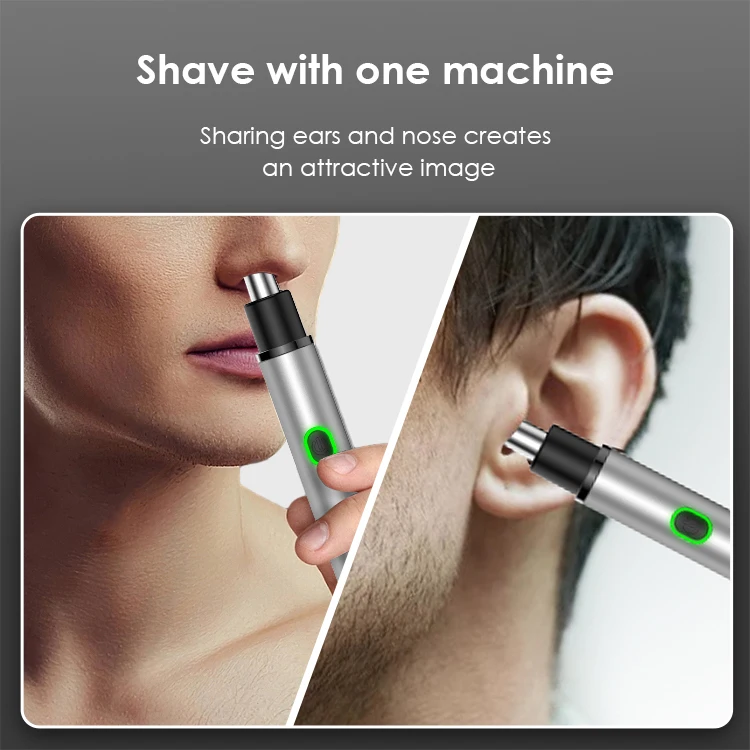 Ear and Nose Hair Trimmer Clipper 2024 Professional Painless Eyebrow & Facial Hair Trimmer Facial Shaver Razor Remover Shaver