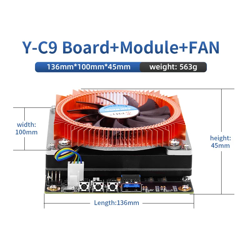 Plink AGX Industrial carrier board Y-C9 AI development board Jetson agx xavier module