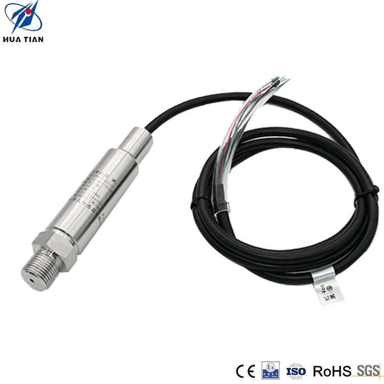 China Huatian CYB4242 OEM ODM 4-20ma differential air fuel oil flat film mini pressure transmitter sensor