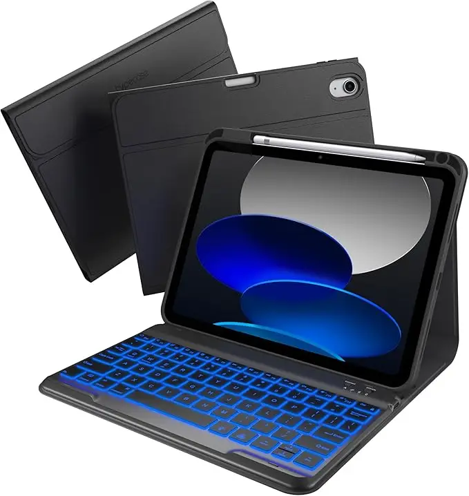 Wireless Typecase PU Tablet Keyboard Case Detachable Multi Function Tablet Con Teclado 10.9 inch Keyboard Cover